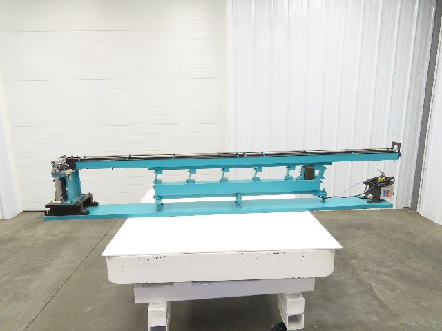 Parts Feeder Linear Conveyor Vibration Magnetic 45" Base 86" Frame 120V Coil
