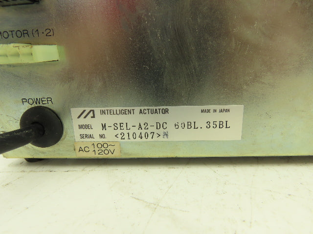 Intelligent Actuator M-SEL-A2-DC Super SEL Controller Type A Teaching/RS232C