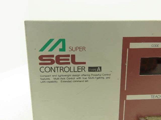 Intelligent Actuator M-SEL-A2-DC Super SEL Controller Type A Teaching/RS232C