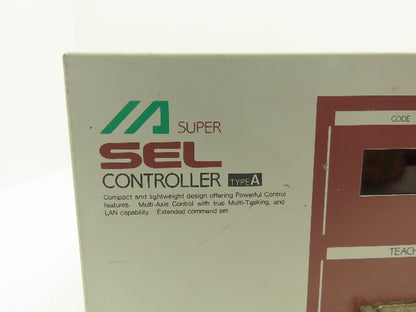 Intelligent Actuator M-SEL-A2-DC Super SEL Controller Type A Teaching/RS232C
