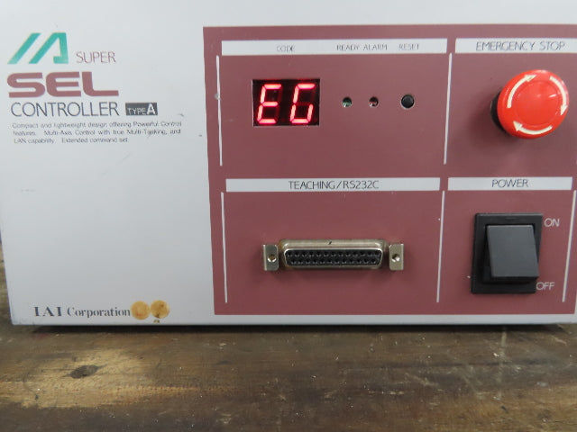 Intelligent Actuator M-SEL-A2-DC Super SEL Controller Type A Teaching/RS232C