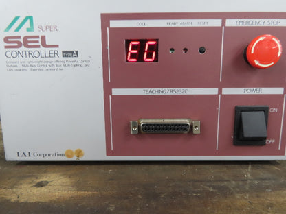 Intelligent Actuator M-SEL-A2-DC Super SEL Controller Type A Teaching/RS232C