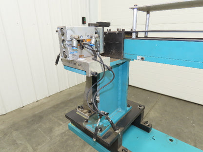 Parts Feeder Linear Conveyor Vibration Magnetic 45" Base 86" Frame 120V Coil