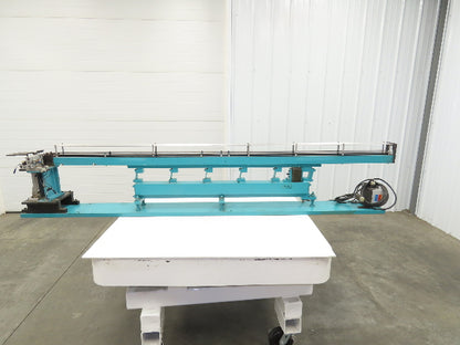 Parts Feeder Linear Conveyor Vibration Magnetic 45" Base 86" Frame 120V Coil
