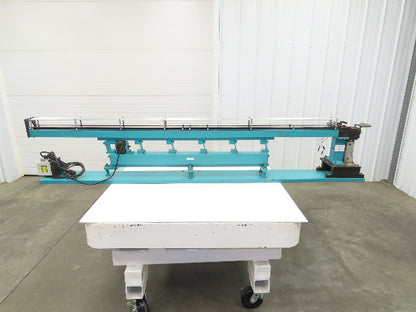 Parts Feeder Linear Conveyor Vibration Magnetic 45" Base 86" Frame 120V Coil