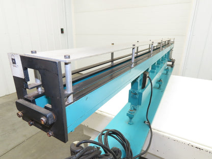 Parts Feeder Linear Conveyor Vibration Magnetic 45" Base 86" Frame 120V Coil