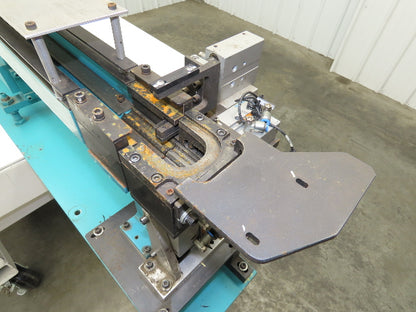 Parts Feeder Linear Conveyor Vibration Magnetic 45" Base 86" Frame 120V Coil