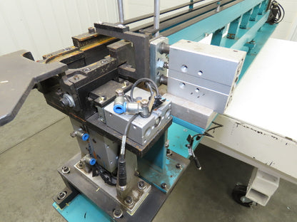 Parts Feeder Linear Conveyor Vibration Magnetic 45" Base 86" Frame 120V Coil