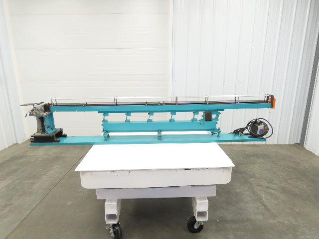 Parts Feeder Linear Conveyor Vibration Magnetic 45" Base 86" Frame 120V Coil