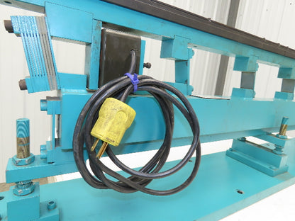 Parts Feeder Linear Conveyor Vibration Magnetic 45" Base 72" Frame 120V Coil