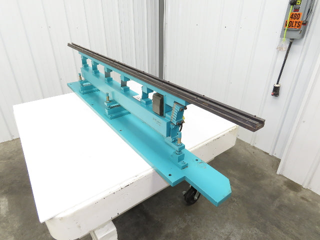 Parts Feeder Linear Conveyor Vibration Magnetic 45" Base 72" Frame 120V Coil