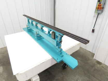 Parts Feeder Linear Conveyor Vibration Magnetic 45" Base 72" Frame 120V Coil