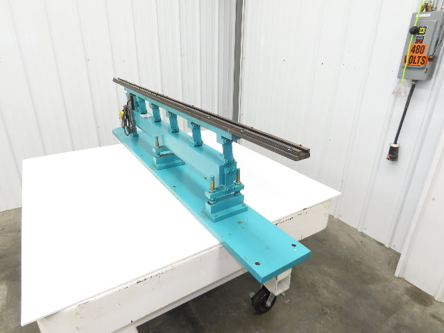 Parts Feeder Linear Conveyor Vibration Magnetic 45" Base 72" Frame 120V Coil