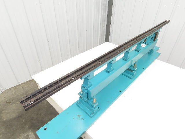 Parts Feeder Linear Conveyor Vibration Magnetic 45" Base 72" Frame 120V Coil