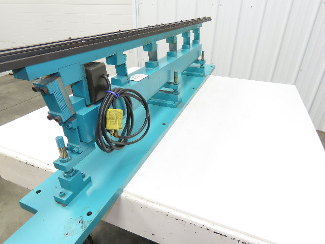 Parts Feeder Linear Conveyor Vibration Magnetic 45" Base 72" Frame 120V Coil