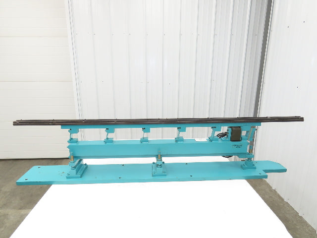 Parts Feeder Linear Conveyor Vibration Magnetic 45" Base 72" Frame 120V Coil