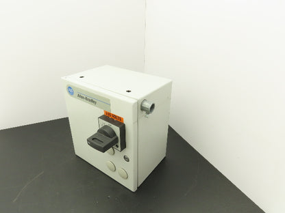 Allen Bradley 103H-NX2D Reversing Motor Starter Enclosed Disconnect 140M-C2E-C10