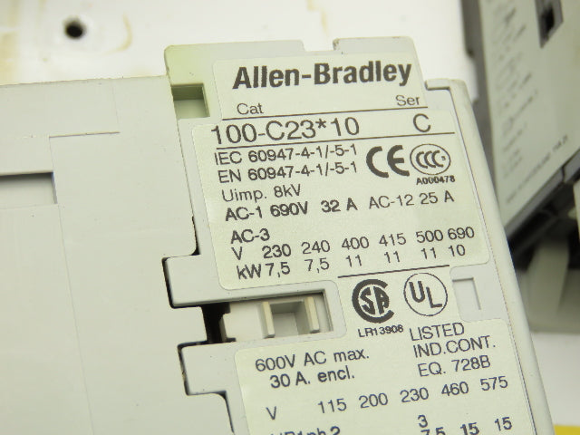 Allen Bradley 103H-NX2D Reversing Motor Starter Enclosed Disconnect 140M-C2E-C10