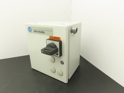 Allen Bradley 103H-NX2D Reversing Motor Starter Enclosed Disconnect 140M-C2E-C10