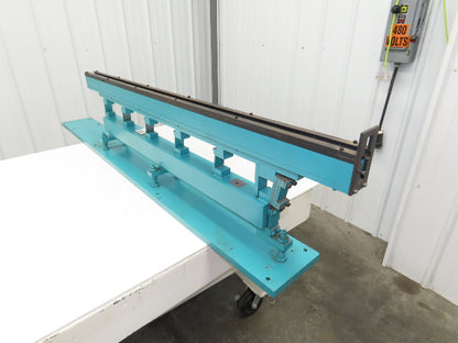 Parts Feeder Linear Conveyor Vibration Magnetic 45" Base 60" Frame No Coil