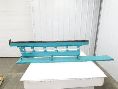 Parts Feeder Linear Conveyor Vibration Magnetic 45" Base 60" Frame No Coil