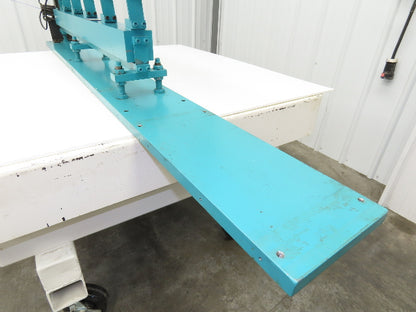 Parts Feeder Linear Conveyor Vibration Magnetic 45" Base 60" Frame 120 Coil