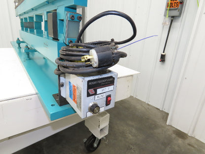 Parts Feeder Linear Conveyor Vibration Magnetic 45" Base 60" Frame 120 Coil