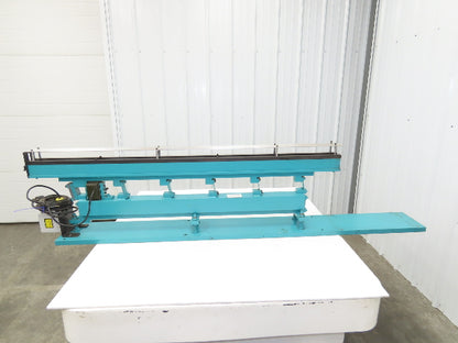 Parts Feeder Linear Conveyor Vibration Magnetic 45" Base 60" Frame 120 Coil