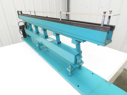 Parts Feeder Linear Conveyor Vibration Magnetic 45" Base 60" Frame 120 Coil