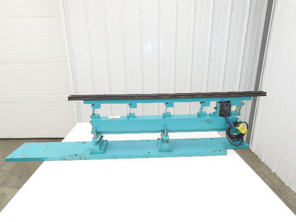 Parts Feeder Linear Conveyor Vibration Magnetic 36" Base 48" Frame 120 Coil