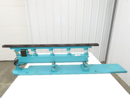 Parts Feeder Linear Conveyor Vibration Magnetic 36" Base 48" Frame 120 Coil