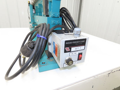 Parts Feeder Linear Conveyor Vibration Magnetic 27" Base 48" Frame 120 Coil