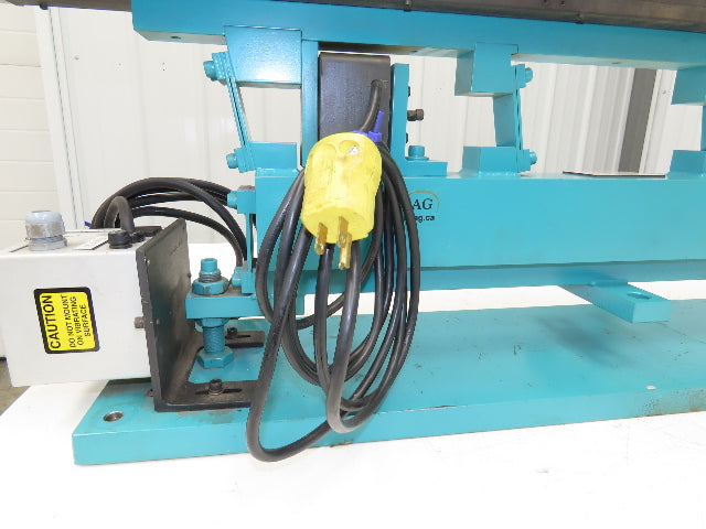 Parts Feeder Linear Conveyor Vibration Magnetic 27" Base 48" Frame 120 Coil