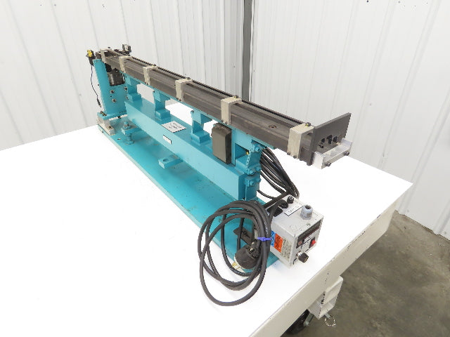 Parts Feeder Linear Conveyor Vibration Magnetic 27" Base 48" Frame 120 Coil