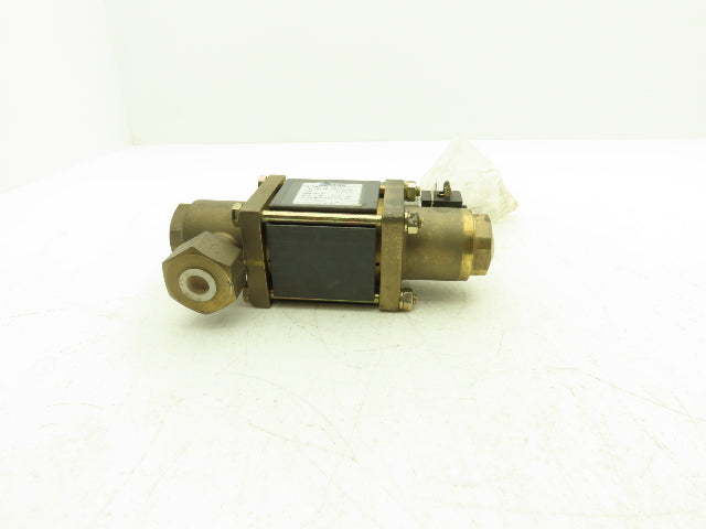 COAX 5-VMK 15 DR NC Brass Coaxial 3-Way Solenoid Valve 3/8"NPT 115V 1400PSI