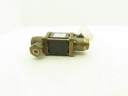 COAX 5-VMK 15 DR NC Brass Coaxial 3-Way Solenoid Valve 3/8"NPT 115V 1400PSI