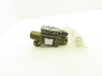 COAX 5-VMK 15 DR NC Brass Coaxial 3-Way Solenoid Valve 3/8"NPT 115V 1400PSI