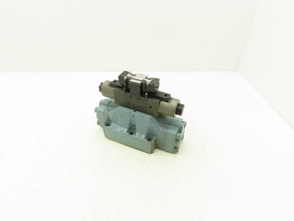 Nachi DSE-G06-C5-GR-D2-11 Hydraulic Directional Control Solenoid Valve 24VDC 3/4