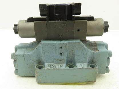 Nachi DSE-G06-C5-GR-D2-11 Hydraulic Directional Control Solenoid Valve 24VDC 3/4