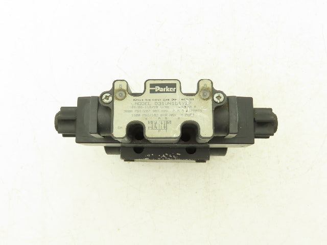 Parker D31VW1D1Y 27 Hydraulic Directional Control Solenoid Valve 120V 3000psi