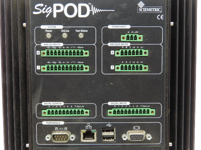 Sciemetric Instruments 1202 SigPOD 8" PLC Process Signature Verification Unit