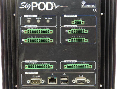Sciemetric Instruments 1202 SigPOD 8" PLC Process Signature Verification Unit