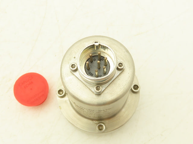 Viatran XC-9863 Pressure Transducer Range 0-24HGV 18VDC 7 Pin Connector 1/4" NPT