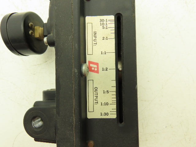 Fairchild 21312 Fairchild 21 Adjustable Ratio Relay 1:30-30:1 Max Signal 150PSIG