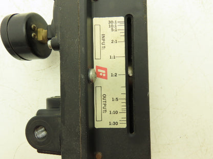 Fairchild 21312 Fairchild 21 Adjustable Ratio Relay 1:30-30:1 Max Signal 150PSIG