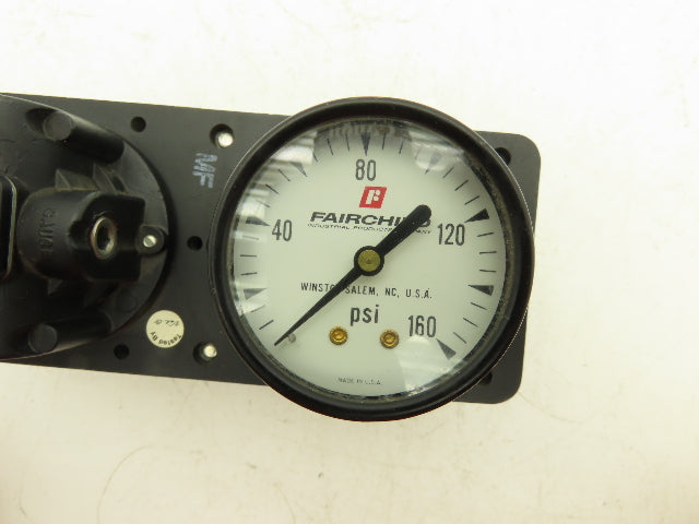 Fairchild 21312 Fairchild 21 Adjustable Ratio Relay 1:30-30:1 Max Signal 150PSIG