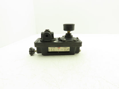 Fairchild 21312 Fairchild 21 Adjustable Ratio Relay 1:30-30:1 Max Signal 150PSIG