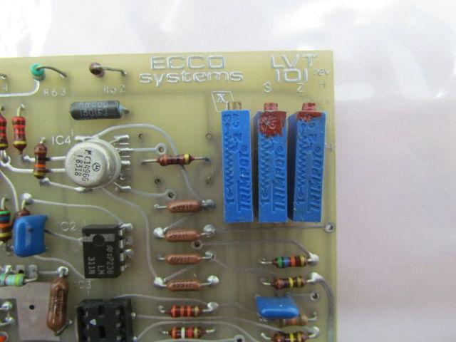 ECCO Systems LVT 101 PC Board