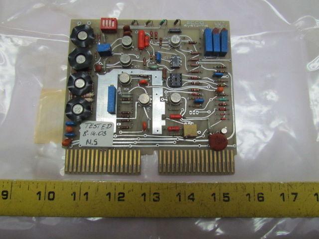 ECCO Systems LVT 101 PC Board