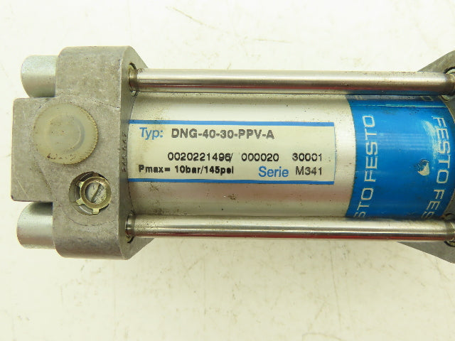 Festo DNG-40-30-PPV-A Air Cylinder Double Acting 40mm Bore 30mm Stroke Lot Of 3
